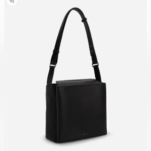 MATT & NAT LORO Vegan Shoulder Bag Black Vegan Leather